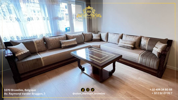 Salon traditionnel marocain n1
