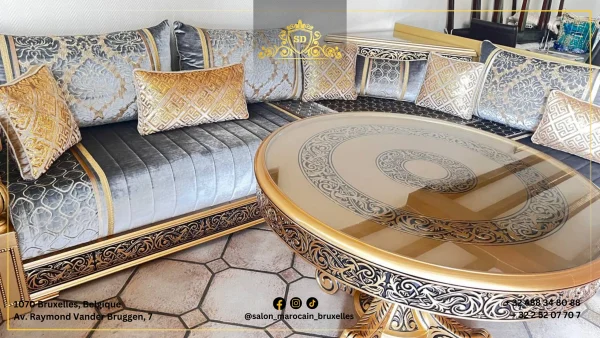 Salon marocain moderne n2