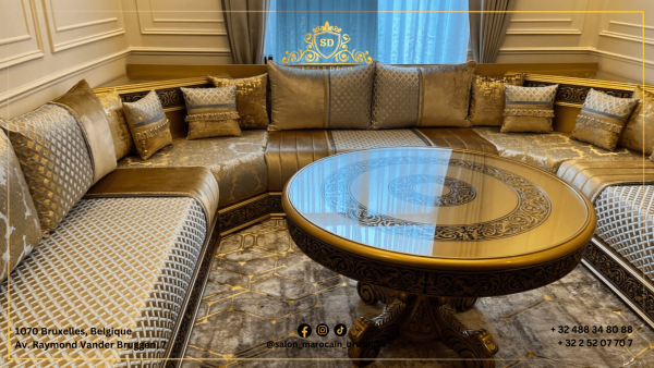 Salon traditionnel marocain n3