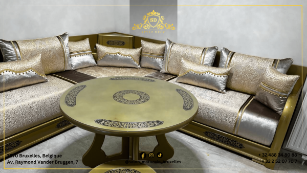 Salon traditionnelle marocain n6 - Image 2