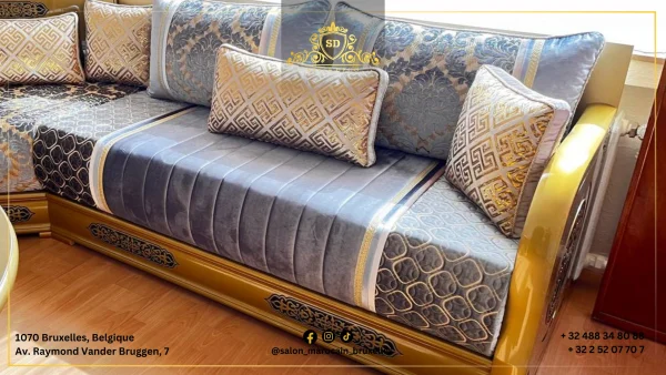 Salon marocain moderne n4