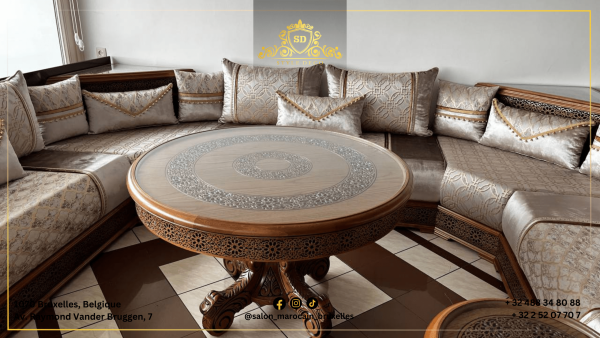 Salon traditionnel marocain n4