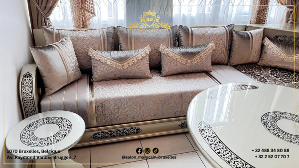 Salon traditionnelle marocain n13 - Image 2