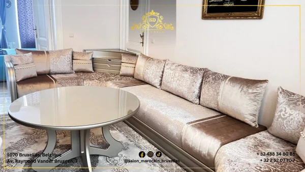 Salon traditionnel marocain n2 - Image 3