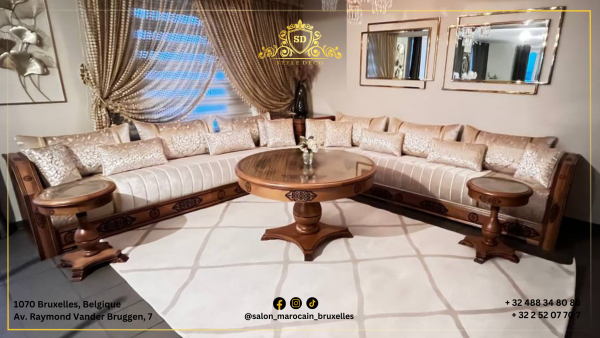 Salon traditionnelle marocain n14