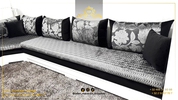 Salon traditionnelle marocain n11