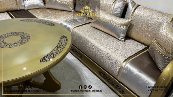 Salon traditionnelle marocain n6 - Image 4