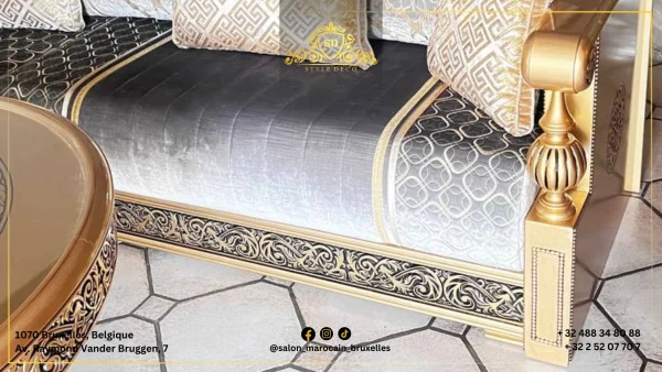 Salon marocain moderne n2 - Image 2