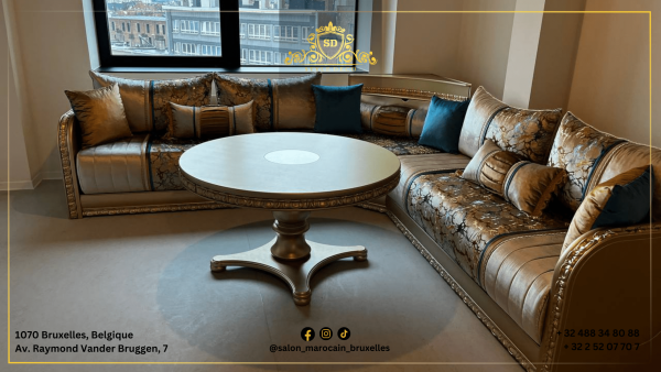 Salon marocain moderne n5 - Image 3
