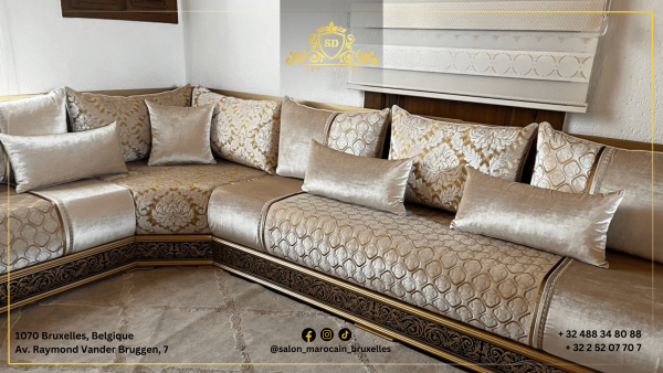 Salon traditionnelle marocain n10 - Image 2