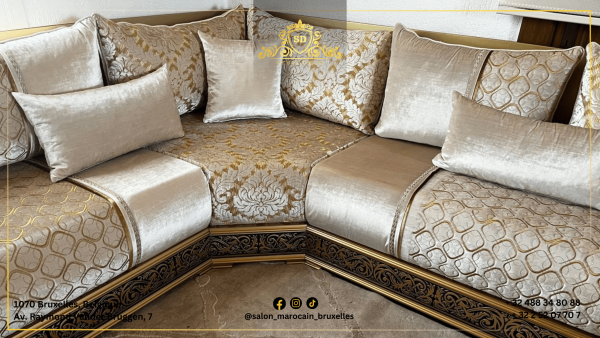 Salon traditionnelle marocain n10