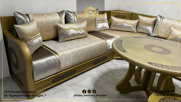 Salon traditionnelle marocain n6
