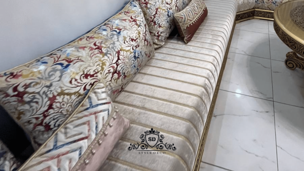 Salon traditionnelle marocain n9 (Royale D’orré) - Image 4