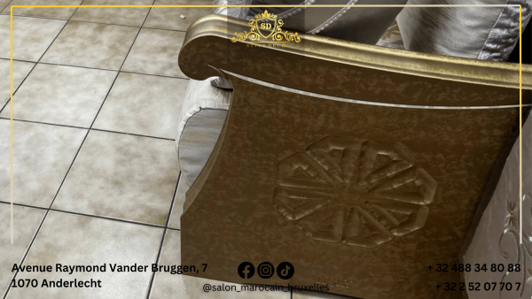 Salon marocain moderne n12 (D’orré Simple) - Image 6
