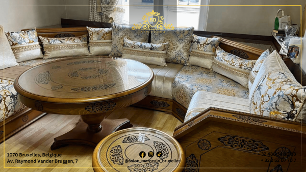 Salon traditionnelle marocain n5