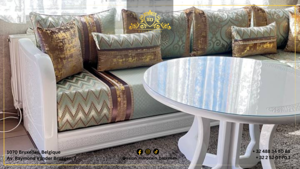 Salon traditionnelle marocain n12