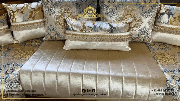 Salon traditionnelle marocain n5 - Image 3