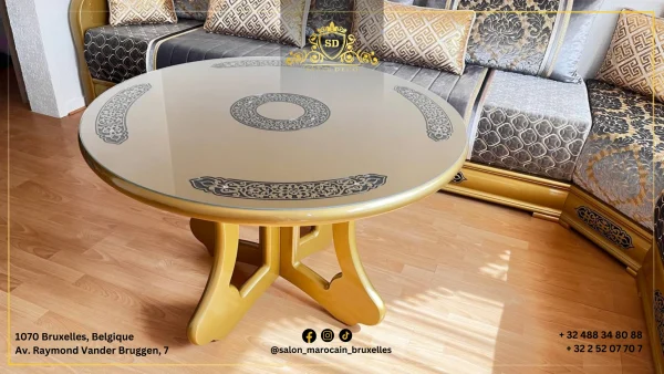 Salon marocain moderne n4 - Image 2
